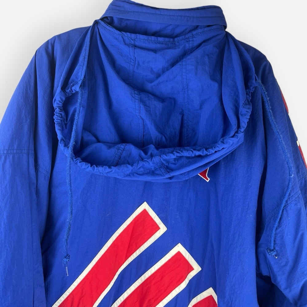 Vintage adidas USA Puffer Coat Red White Blue 3 Stripe‎ XL Team Olympics Soccer - Picture 5 of 12